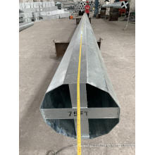 75FT hot dip galvanized steel pole